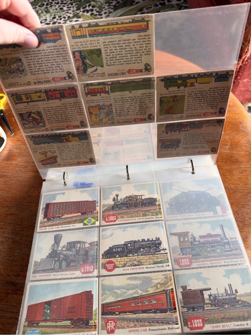 1955 Topps "Rails & Sails" Partial Set (107) - Picture 11 of 16